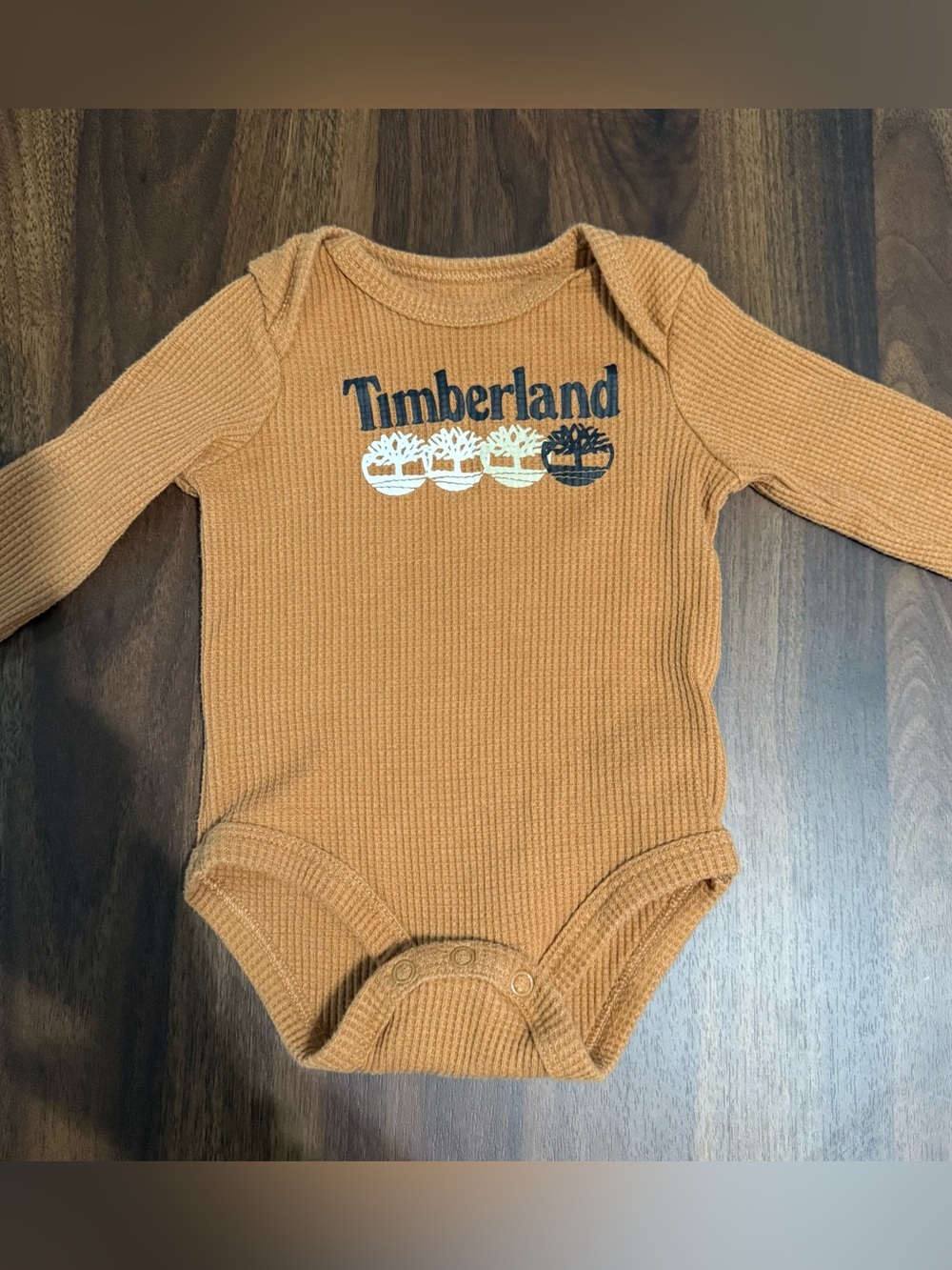 Baby boy timberland onesie